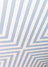 Papel de Parede Infantil - Listrado Largo Regular Azul Mar